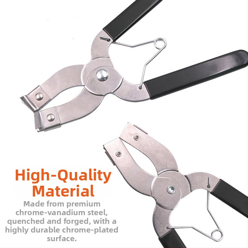 Λαβίδες δακτυλίων εμβόλου – για αποσυναρμολόγηση και εγκατάσταση, ανοξείδωτος χάλυβας, 128 g, συσκευασία με κάρτα