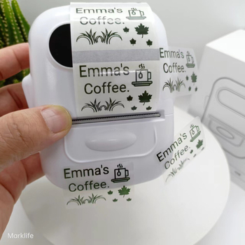 P50 Bluetooth термален принтер за етикети — формат печат 15–57 мм, хартия за термални етикети, капацитет 100–500 етикета, съвместим с Android и iOS