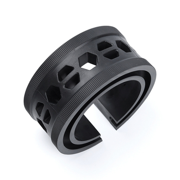 Автомобилен гумен амортисьор с 19 отвора, маншет и подложка, материал гума, персонализирана обработка