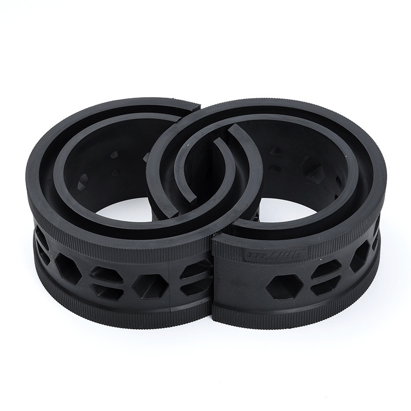 Автомобилен гумен амортисьор с 19 отвора, маншет и подложка, материал гума, персонализирана обработка