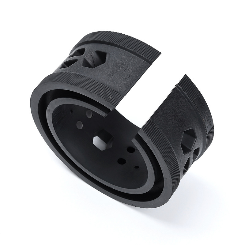 Автомобилен гумен амортисьор с 19 отвора, маншет и подложка, материал гума, персонализирана обработка