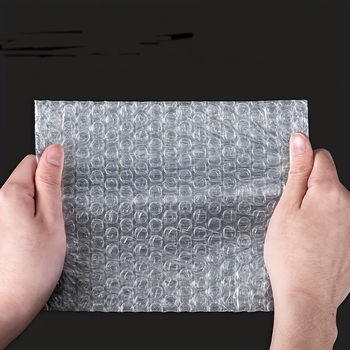 Балонна пощенска торба, еднослойна, прозрачно правоъгълна PE опаковка за експресно изпращане и защита на чупливи артикули