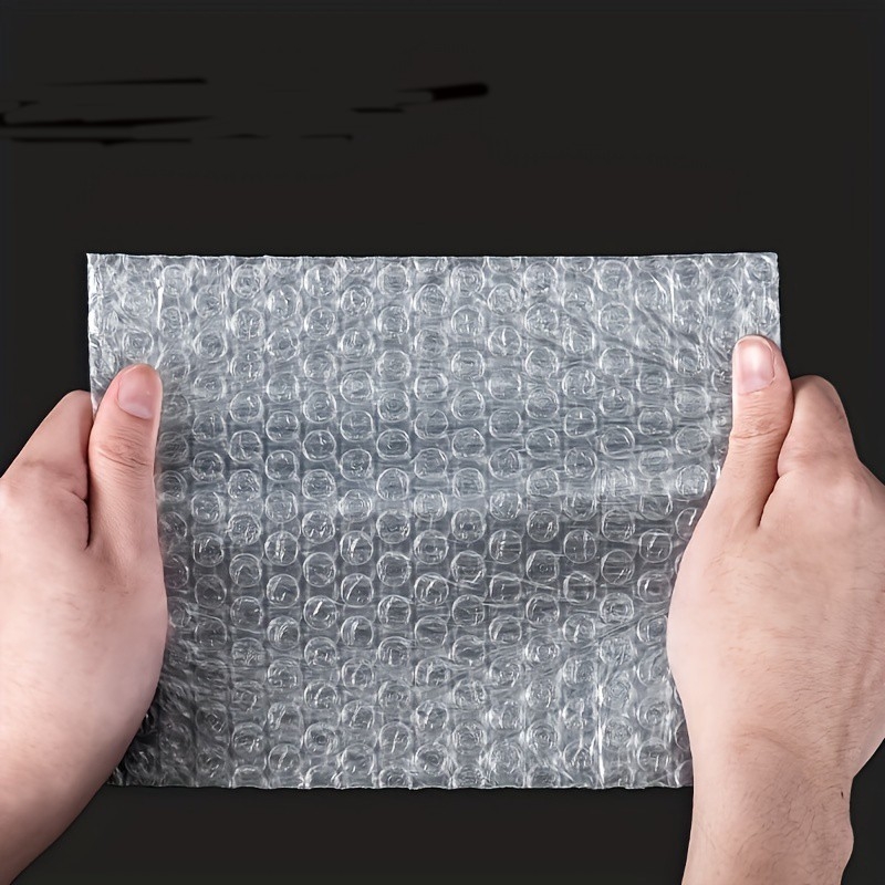 Балонна пощенска торба, еднослойна, прозрачно правоъгълна PE опаковка за експресно изпращане и защита на чупливи артикули