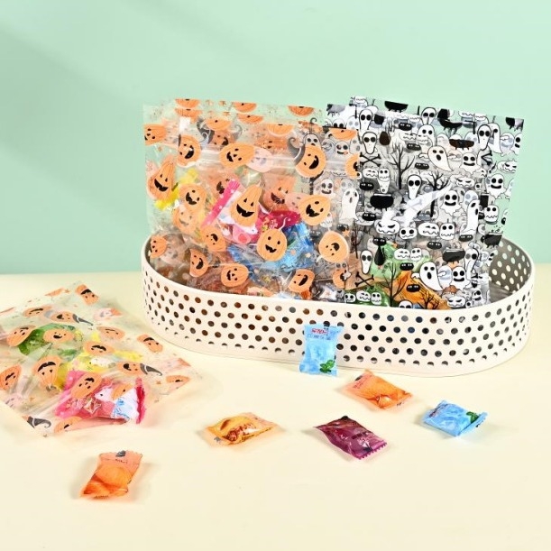 Jednokratna vrećica s zatvaračem za pakiranje darova i hrane | Materijali: OPP + CPP | Marka: Huayu Printing | Namjena: pakiranje darova, sušeno voće, svakodnevne potrebe