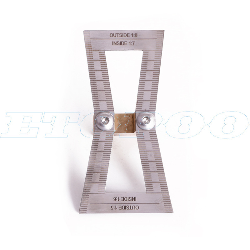 HUOTO Dovetail Tenon Scribing Gauge Plotter за дървообработване – ръчен инструмент за чертане, Dovetail Tenon Gauge