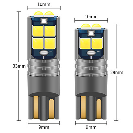 T10 LED gaisma – lasīšanas un reģistrācijas numura luktura, 12V, 5W, 650 lm, 6500K, 3030 SMD