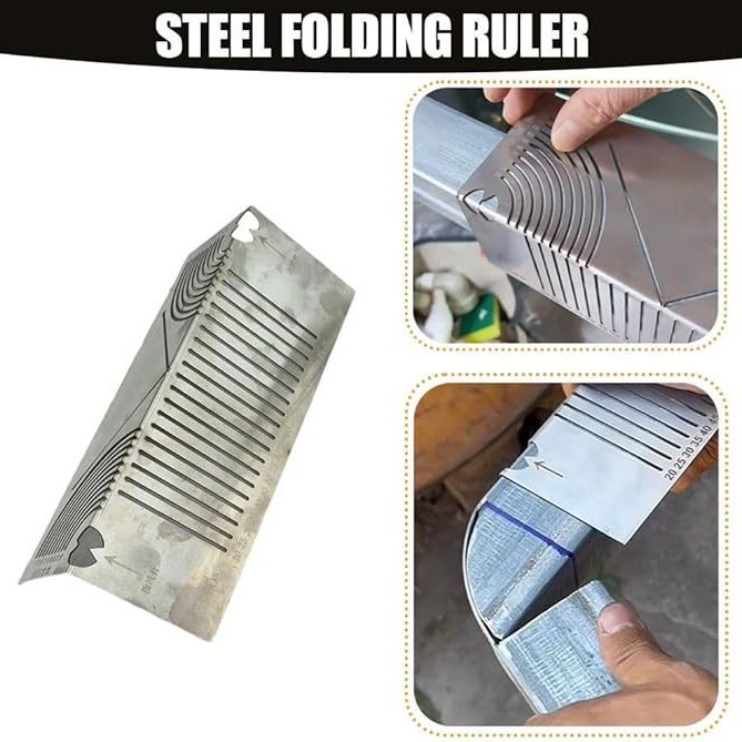 Leņķu un loku marķēšanas instruments, metāla trijstūra līnija, modelis A1, zīmols He chuyi