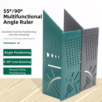 Πολυλειτουργικός γωνιομετρικός χάρακας για ξυλουργική και τετράγωνος χάρακας, μέτρηση 90°, Τ-τύπου χάρακας, 3D χαράκτης | Μάρκα XX XUANXUAN | Υλικό: ειδικός χάλυβας | Ισχυρή πρόσφυση