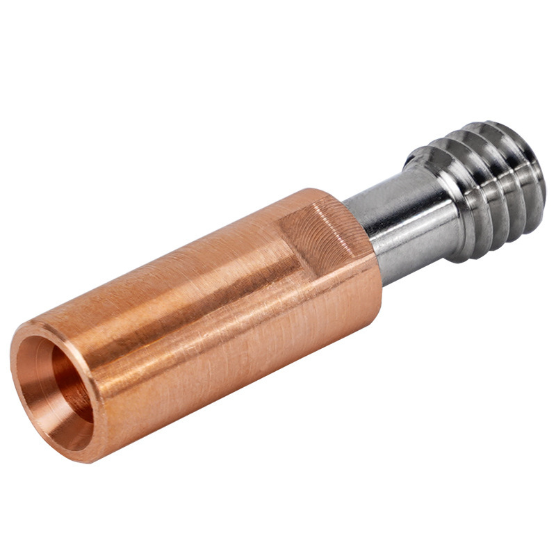 CR-10 метална тръба за подаване с M6 резба, висока температура, материал: неръждаема стомана/титиева стомана, марка: Tuoxuan Hardware