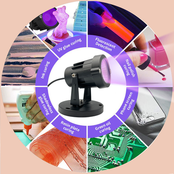 UV светлинна тръба 405 nm, стъклена обвивка тип 001, модел 0159, CE сертифициран според EU регулациите