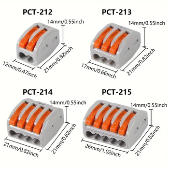Rambola σετ τελικών μπλοκ και συνδετήρων καλωδίων, 50/59 τεμάχια, για μαλακά και σκληρά καλώδια, υψηλό ρεύμα