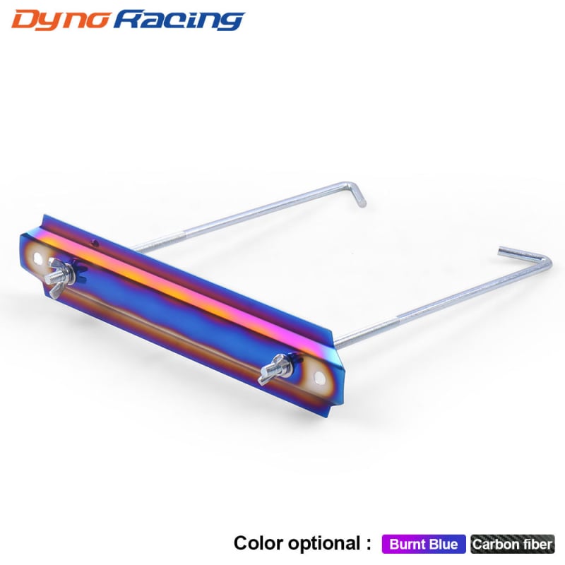 Dyno Racing BX102383 Неръждаема стомана държач за акумулатор с опорен прът – подходящ за повечето модели