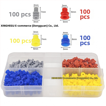 Σετ πιν αυτοκινητικού συνδετήρα, 690 τεμάχια, χαλκού επαφές, διάταξη με ένα πιν, συμβατό με αρσενικά και θηλυκά για αυτοκινητική ηλεκτρονική