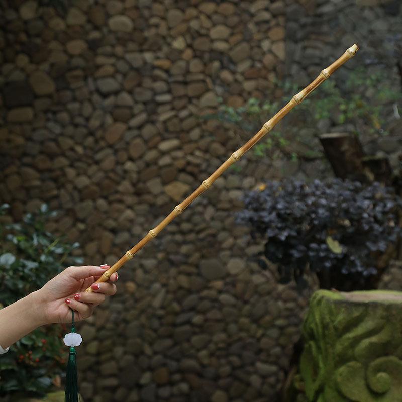 Палка за танци от бамбук, тип: указател от бамбук с корен; Материал: бамбук; Лого: отпечатано