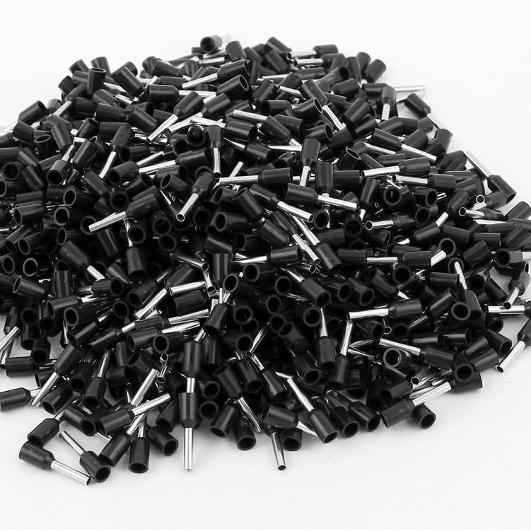 Tubulinis žalvarinis išankstinės izoliacijos terminalas E1006 laidams ir kabeliams