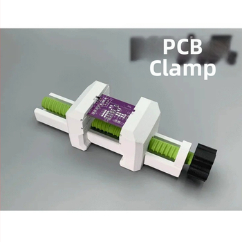 PCB фиксиращ държач и заваръчна скоба за 3D печат, PLA, машинна гравировка