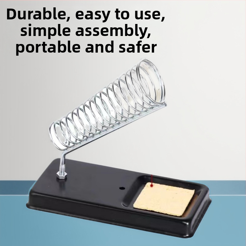 A tipo litavimo stovas, metalinis rėmas su kempinės įduba, fiksuotas rėmas; medžiaga: nerūdijantis plienas; įvesties įtampa: 0-220V; veikimo režimas: rankinis; naudojimas: litavimas, remontas