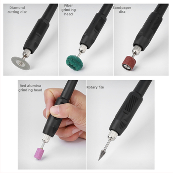 Σετ εξαρτημάτων για ηλεκτρονικό τριβείο: ευέλικτος άξονας, άξονας εξόδου, κλειδί