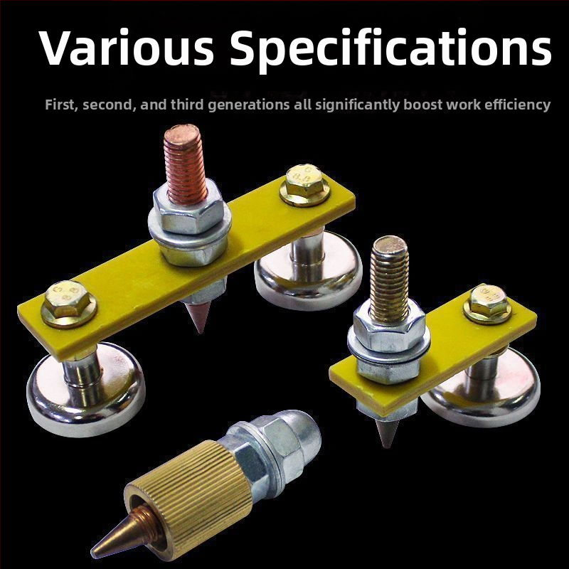 Заваръчна заземителна щипка с мощен магнитен връх (Категория: гаечен ключ; Материал: 1; Обработка: Няма; Марка: Друг)