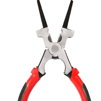 Πολυλειτουργικές πένσες συγκόλλησης με μυτερή μακριά μύτη για κοπή καλωδίων, από χάλυβα 45#, βάρος 0.29