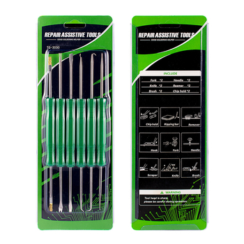 Σετ 6 βοηθητικών εργαλείων συγκόλλησης για αποξήλωση PCB και επισκευή κυκλωμάτων