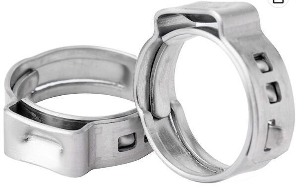 PEX Cinch stezne spojnice i 304 nehrđajući čelik krimp prsteni