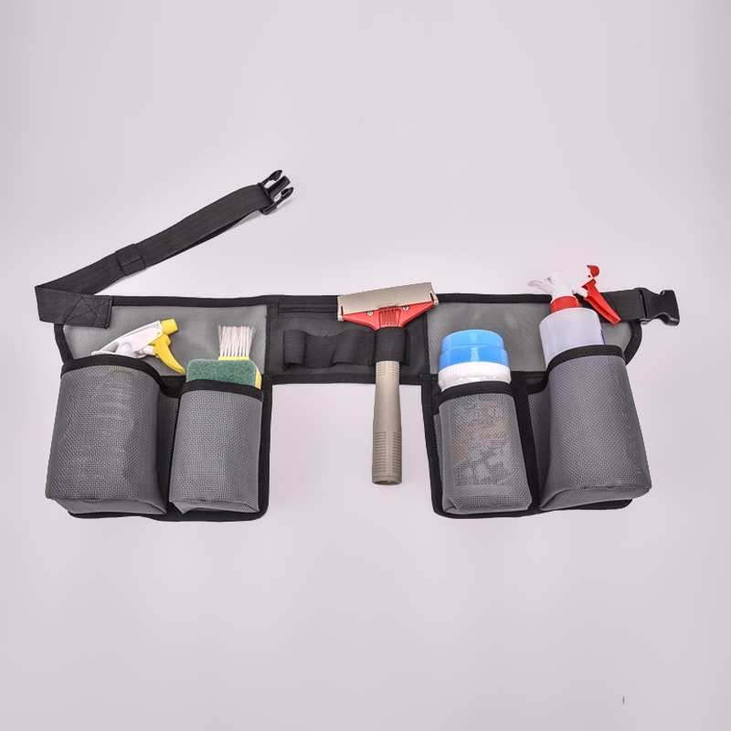 Torba za pojas alata – podesivi pojas, otvorena džepna pretinac, višenamjenska torba za pojas alata Tuoyou (Brand: Tuoyou; Type: Tool belt bag; Shape: Waist bag; Main use: Multifunctional; Adjustable waist; Outer pocket)
