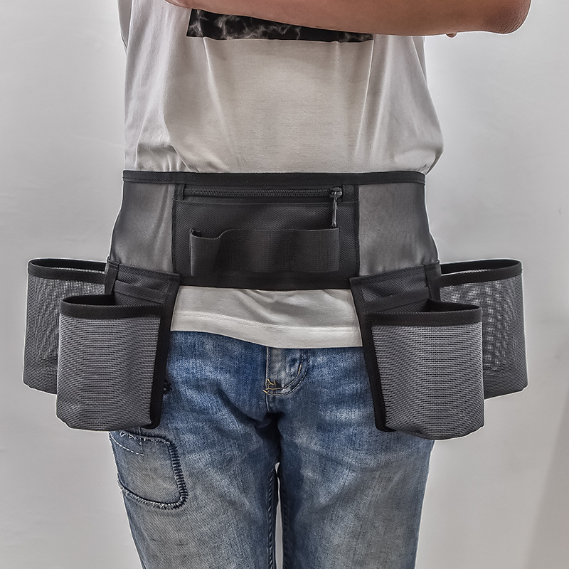 Torba za pojas alata – podesivi pojas, otvorena džepna pretinac, višenamjenska torba za pojas alata Tuoyou (Brand: Tuoyou; Type: Tool belt bag; Shape: Waist bag; Main use: Multifunctional; Adjustable waist; Outer pocket)