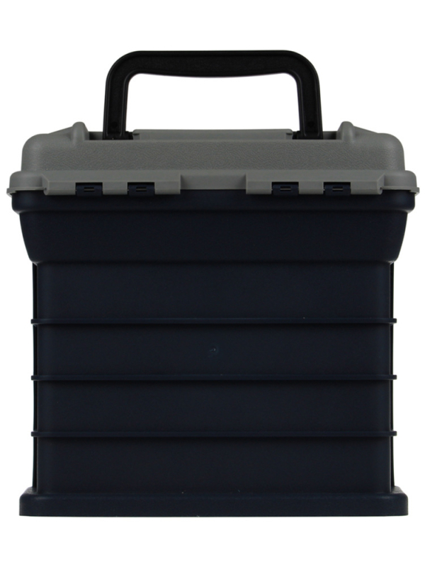 Кутия за риболов с пет слоя, преносима и със седалка, за съхранение на примамки и риболовни принадлежности, PP+ABS