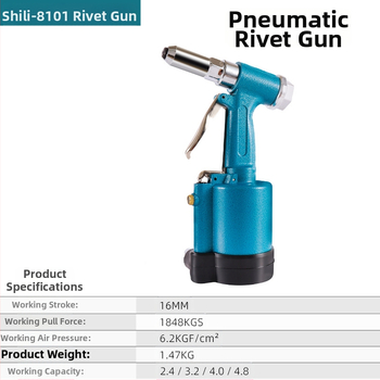 Πνευματικό υδραυλικό εργαλείο ριβέτ για αλουμίνια πόρτες και παράθυρα, εργαλείο έλξης ριβέτ για αλουμινένιες σκάλες