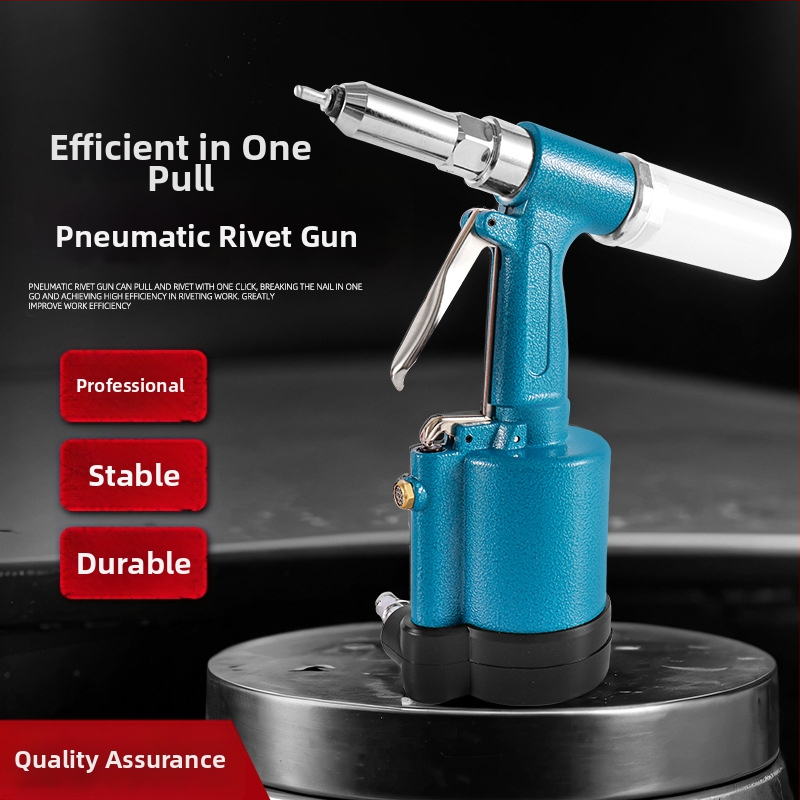 Пневматичен хидравличен заклепвач за алуминиеви врати и прозорци, инструмент за издърпване на заклепки за алуминиеви стълби