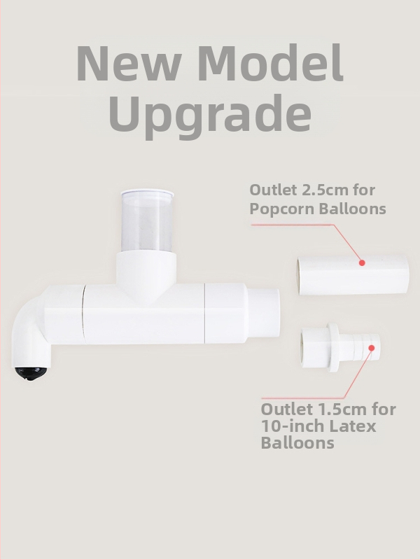 Многофункционален попълнител за балони със пайети – прозрачен уред за напълване, пластмасова конструкция, листове за добавяне, подходящ за сватбена украса