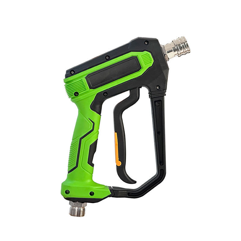 Augstas spiediena ūdens šāviņš ar nerūsējošā tērauda galvu un 1/4-inch ātrās savienošanas spraudņiem, izsmidzināšanas attālums 3 m, paredzēts automašīnu mazgāšanai