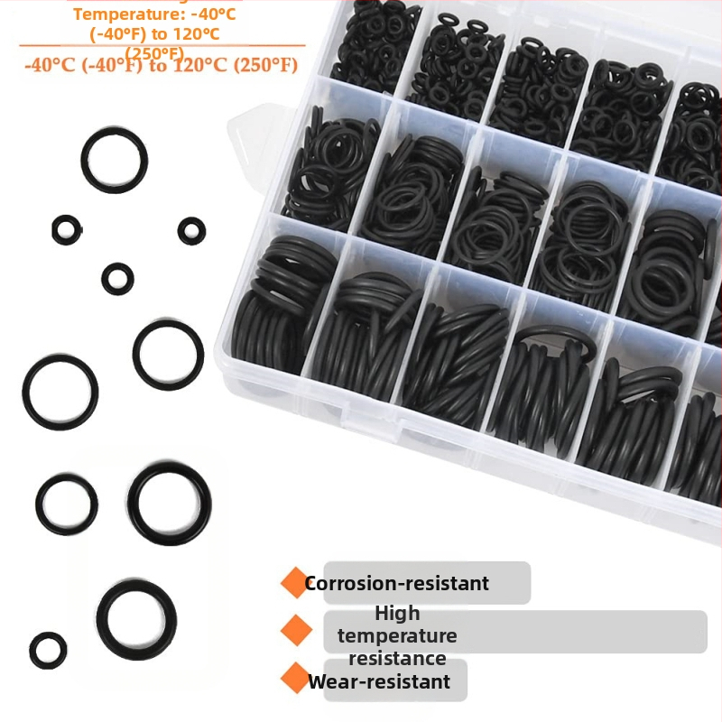 RT O-пръстен от нитрилова гума за водопровод и авто ремонт, модерен минималистичен стил, набор 1200 бр.