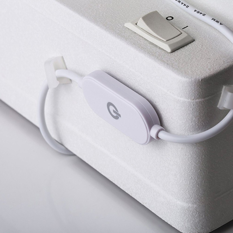 Siuvimo mašinos LED šviesos juostelė, USB 5V, 18x2835 LED, 120° šviesos kampas, reguliuojamas apšvietimas, prisilietimo jungiklis