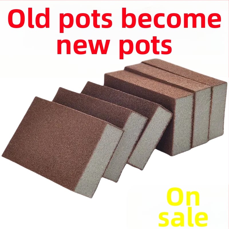 Puodų valymo šepetys su emery kempine rūdžių šalinimui; Prekės ženklas: Kitas; Medžiaga: Kita; Importuotas: Ne