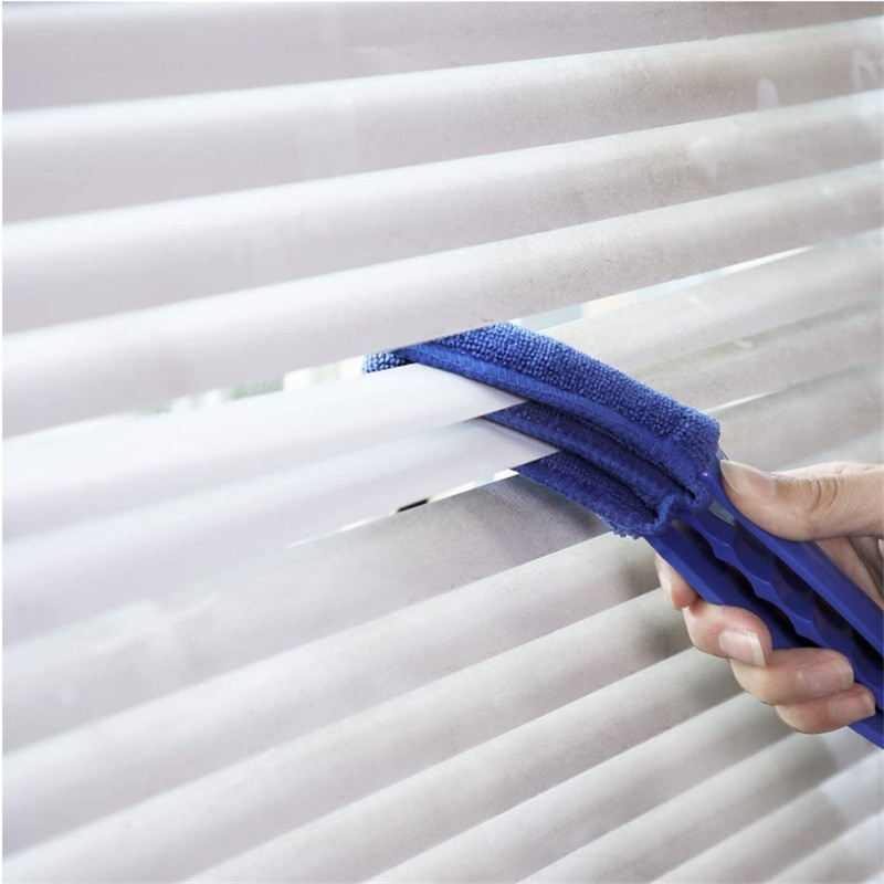 Četka za čišćenje žaluzija, klima uređaja i ventilatora s odvojivom platnenom glavom
