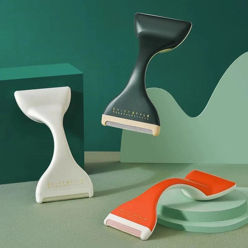 Dviejų galvių pluošto šepetėlis drabužiams ir megztiniams – pūkų ir pluoštų šalinimas