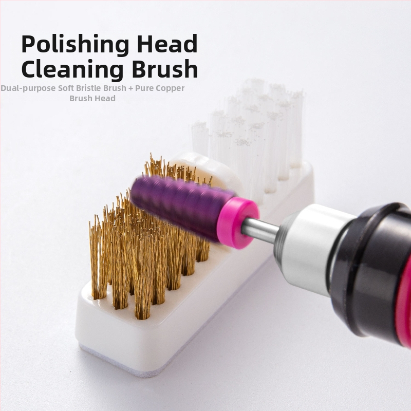 Четка за почистване на нокти за електрическа шлайфмашина за маникюр – Yihong, нетно съдържание 7.5, универсална употреба