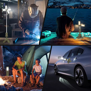 Лампа за къмпинг - LED, презареждаща се, 5V, 22W, бутонен превключвател