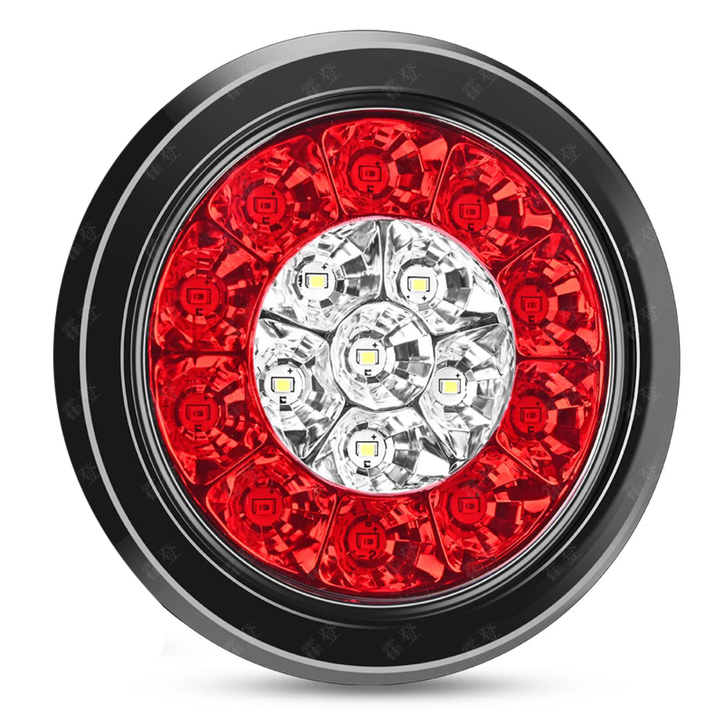 Holden LED φανάρι οπίσθιο για φορτηγά, 12V, μοντέλο 608, LED πηγή φωτισμού, υλικό πλαστικό/PMMA, συμβατό με φορτηγά, ρυμουλκούμενα και λεωφορεία