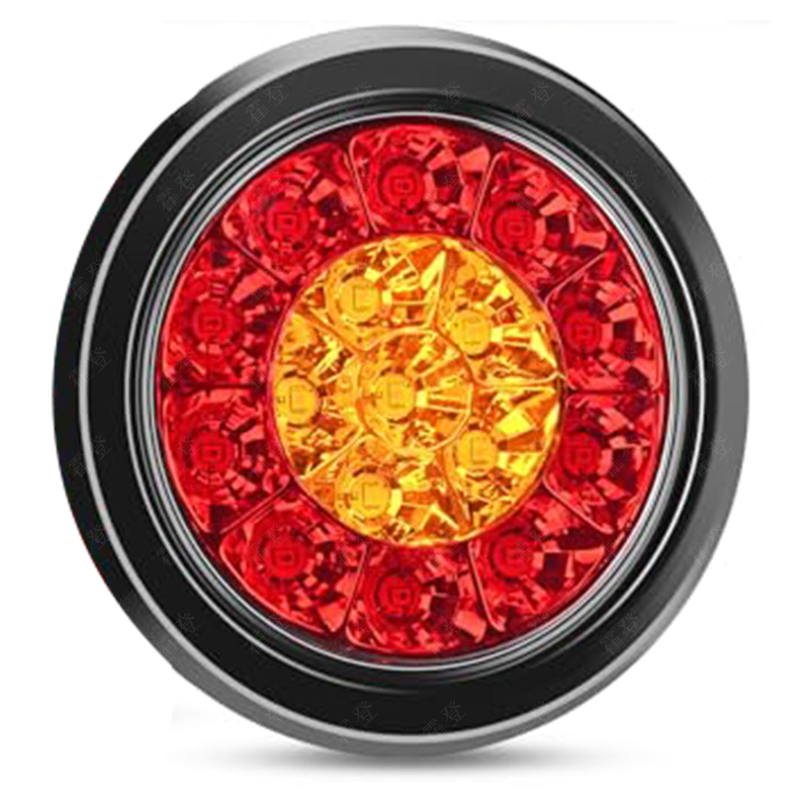 Holden LED φανάρι οπίσθιο για φορτηγά, 12V, μοντέλο 608, LED πηγή φωτισμού, υλικό πλαστικό/PMMA, συμβατό με φορτηγά, ρυμουλκούμενα και λεωφορεία