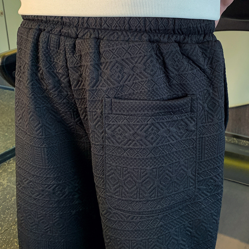 Șorturi casual pentru bărbați: croială dreaptă, talie medie, închidere cu șnur, material poliester cu uscare rapidă, buzunare decorative