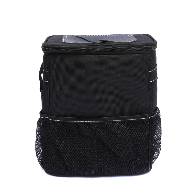 Coș de gunoi pliabil pentru mașină, husă de depozitare suspendată pe scaunul din spate, impermeabil, material 600D Oxford PVC, tip de montare prin suspensie, imprimare logo disponibil, personalizare