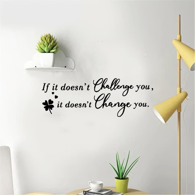 Autocolant de perete PVC rezistent la apă | Desen cu animale drăguțe | 1 bucată | Stil modern minimalist