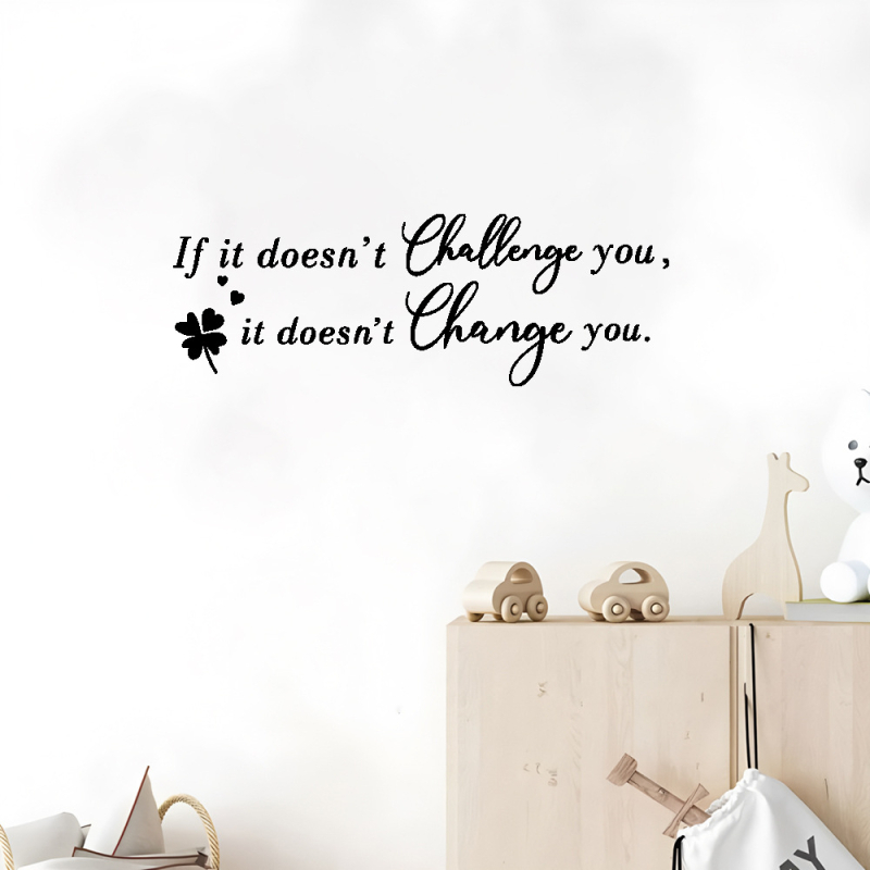 Autocolant de perete PVC rezistent la apă | Desen cu animale drăguțe | 1 bucată | Stil modern minimalist