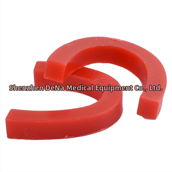 Műtő protézias viaszkészlet: U-alakú alapviasz modell, Dyke lágy és kemény vias, patkó alakú vias, teljes protézias viaszk Dyke; 30 g nettó, 10 csomag, helyi márka