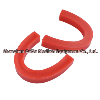 Műtő protézias viaszkészlet: U-alakú alapviasz modell, Dyke lágy és kemény vias, patkó alakú vias, teljes protézias viaszk Dyke; 30 g nettó, 10 csomag, helyi márka