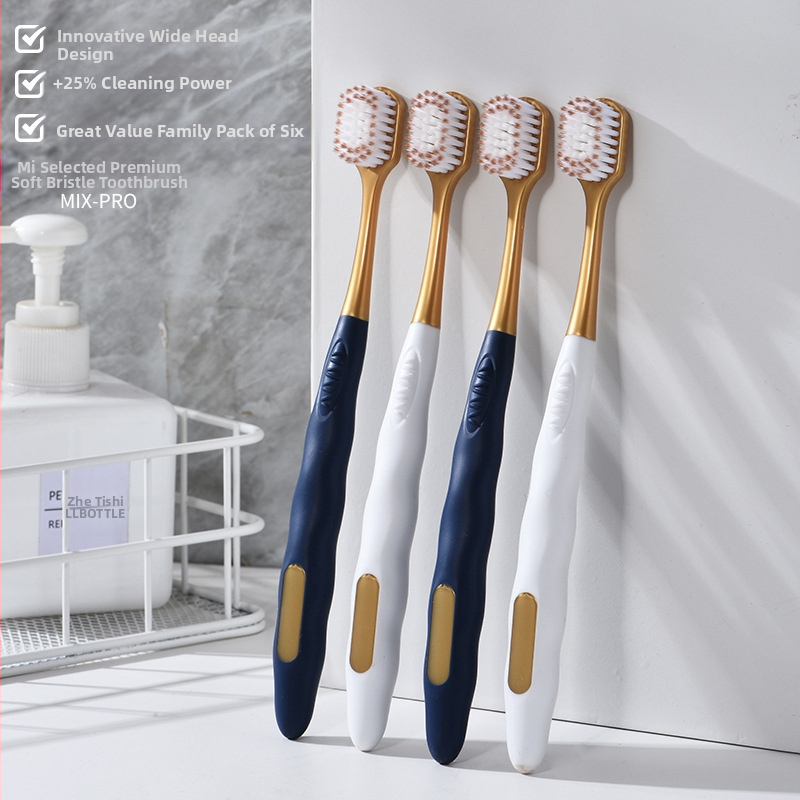 Ръчна четка за зъби – широка глава, меки влакна, за възрастни, модел 288