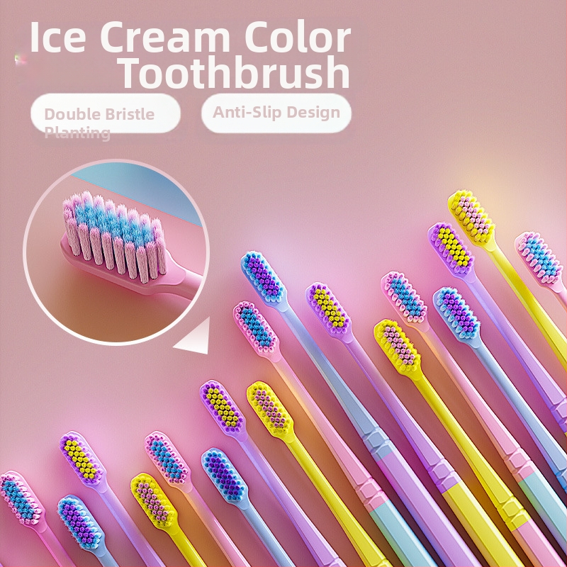 Четка за зъби, ръчна, модел 102, 8 бр. в кутия, за възрастни, меки четина